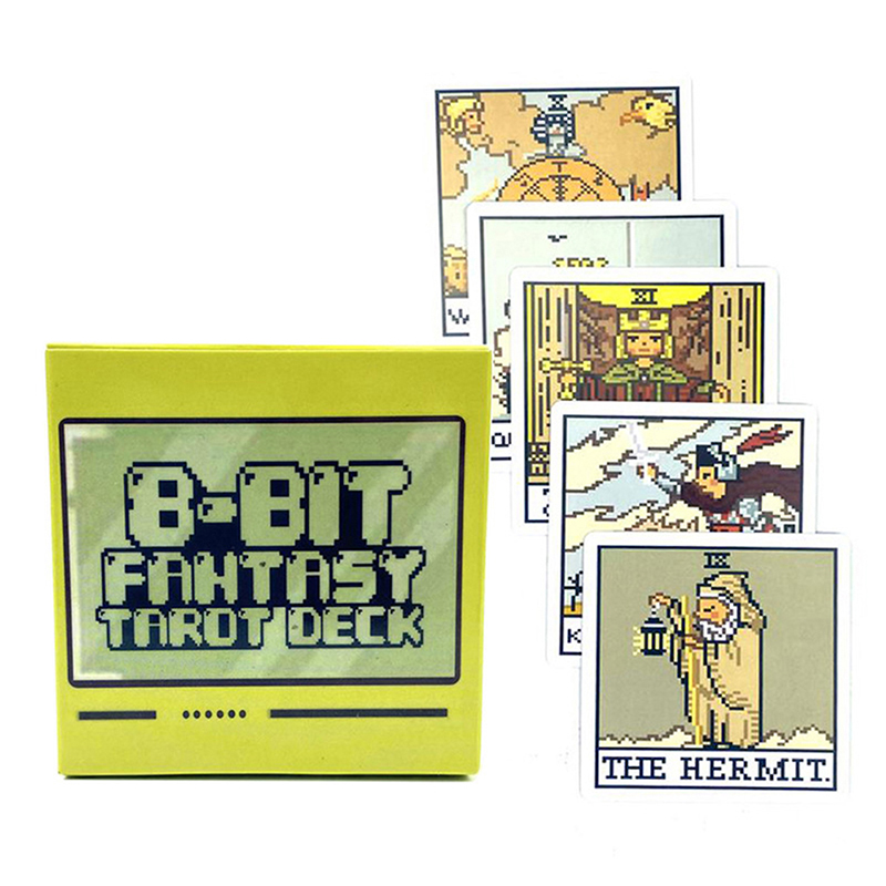 Board Game Name - 1 коробка, 8-битная фэнтезийная колода Таро,