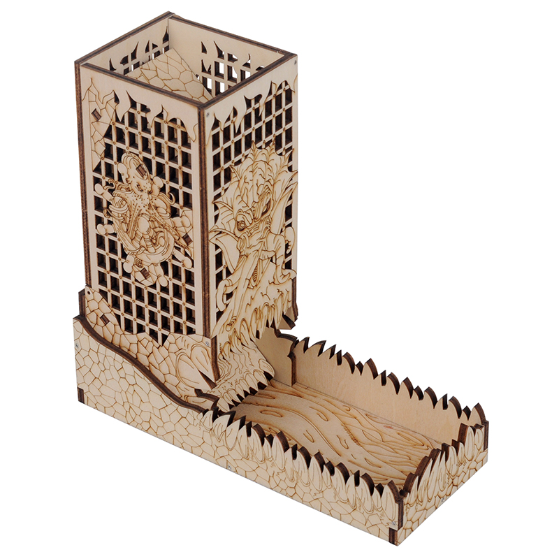 Dice Tower Wooden - D & D башня для игральных