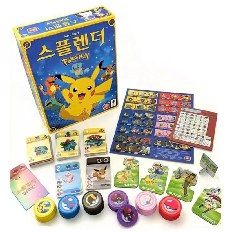Board Game Name - Настольные игры Pokémon Dobble Splendor: стратегическая
