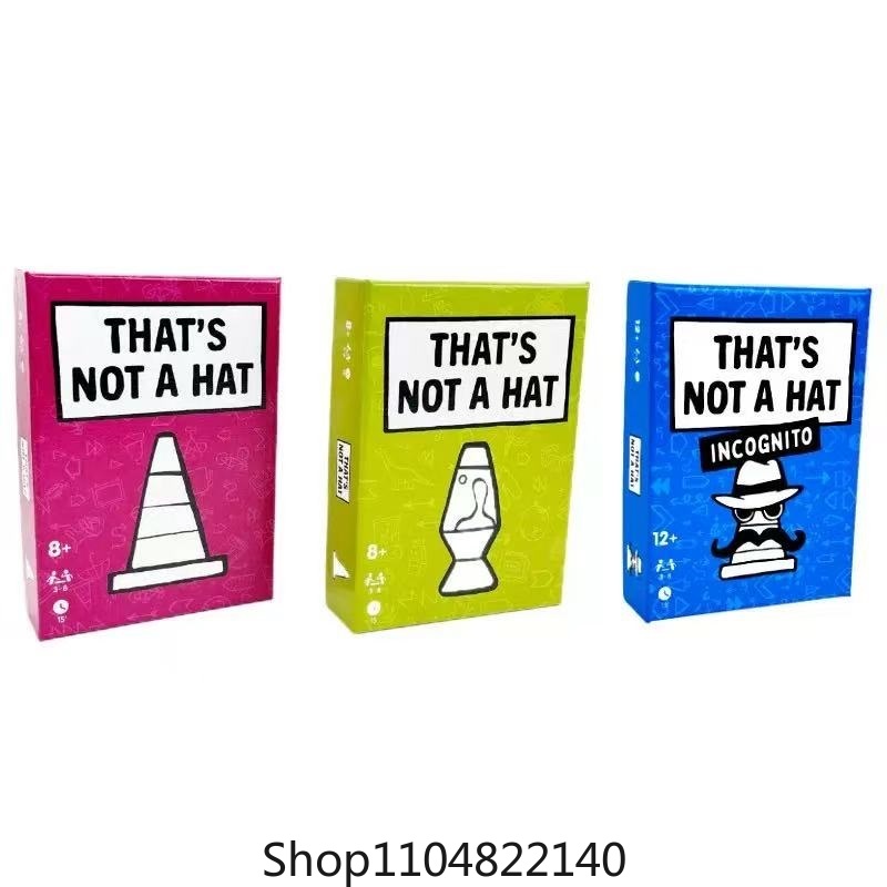 Board Game Card - Уникальный игровой набор «Это не шляпа»,