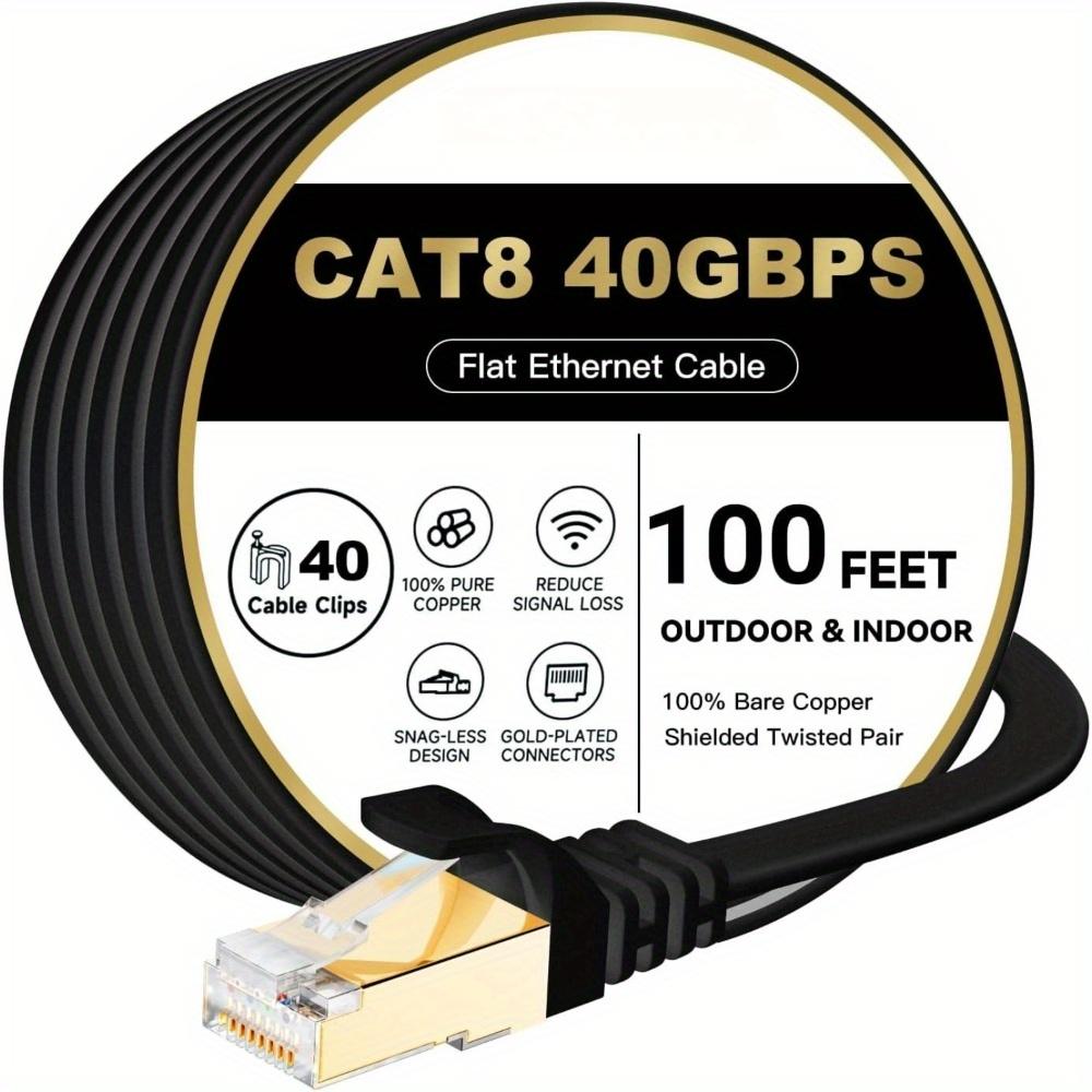 Board Game Geek - Кабель Ethernet Cat8, плоская конструкция, кабель