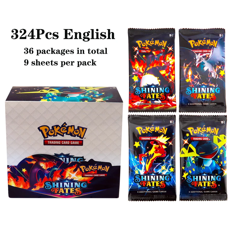 324 шт./кор. Pokemon TCG: Shin – обзор и цена Board Game Movie