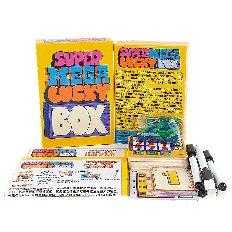 Настольная игра Super Mega Luc – обзор и цена Board Game Card