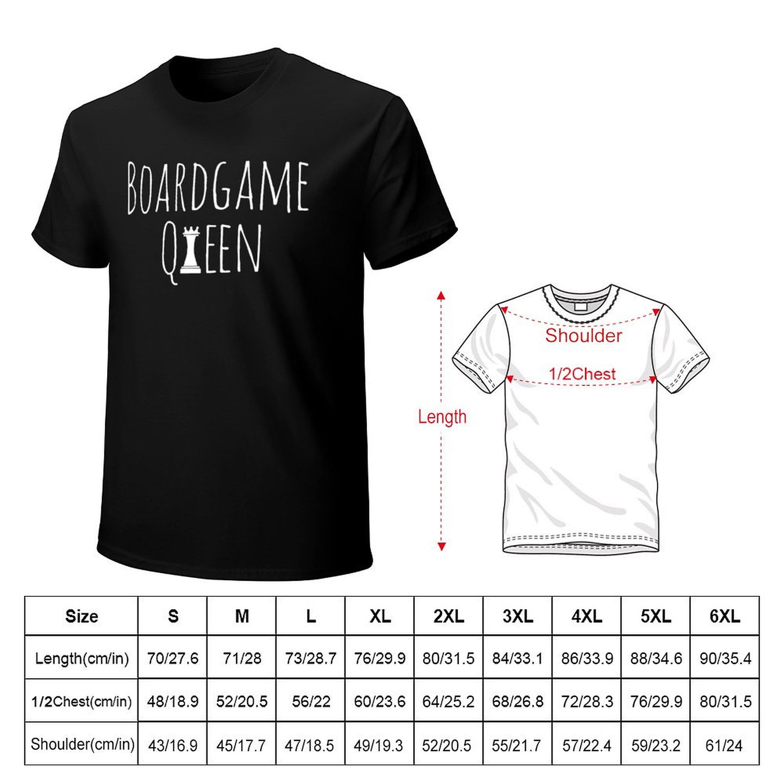 Футболка Boardgame Queen, повс – обзор и цена Board Game Queen