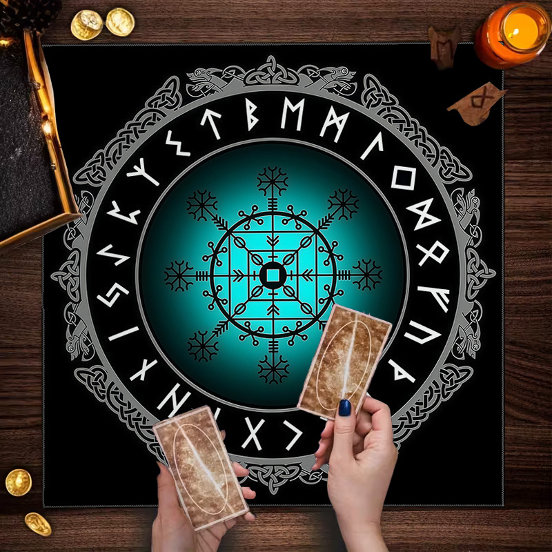 Скатерть для карт Таро с принт – обзор и цена Board Game Vikings