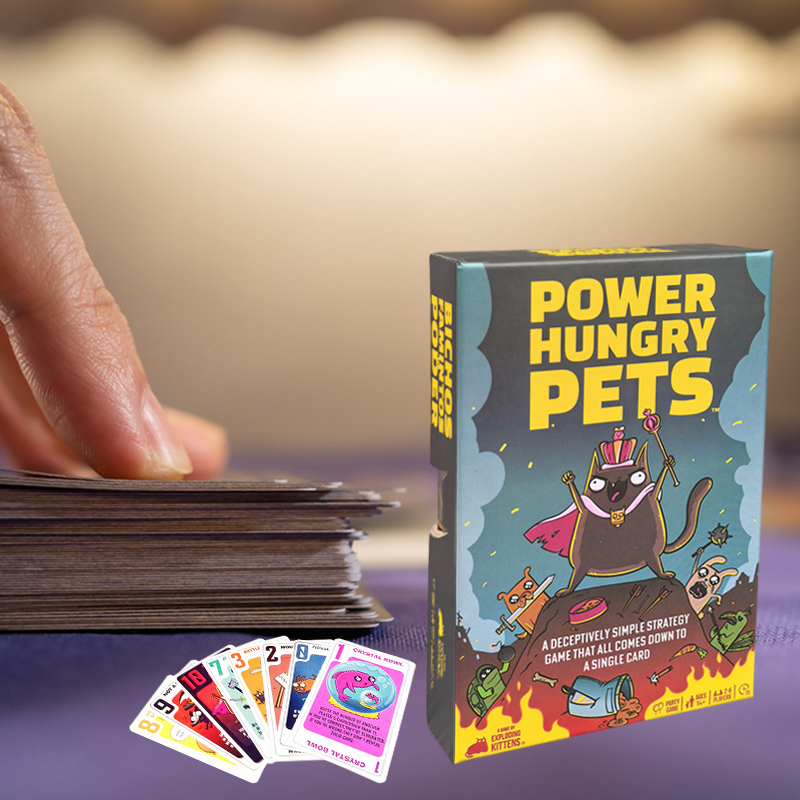 Карточная игра Power Hungry Pe – обзор и цена Board Game Quiz