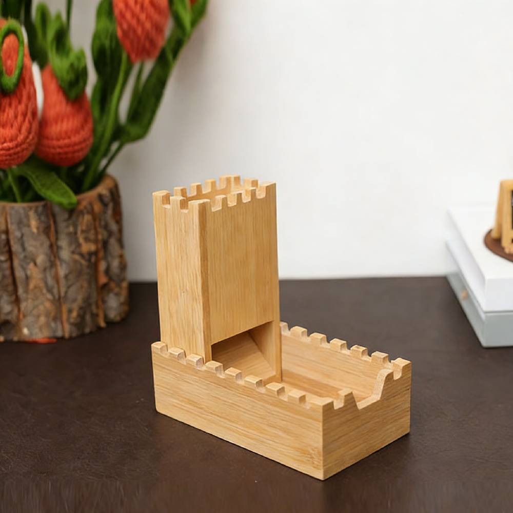 Премиальный натуральный бамбук – обзор и цена Dice Tower Wooden