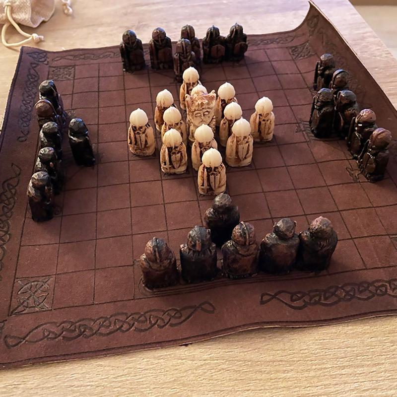 Набор шахматных фигур викингов – обзор и цена Board Game Vikings