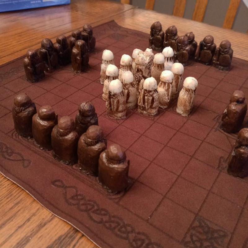 Набор шахматных фигур викингов – обзор и цена Board Game Vikings