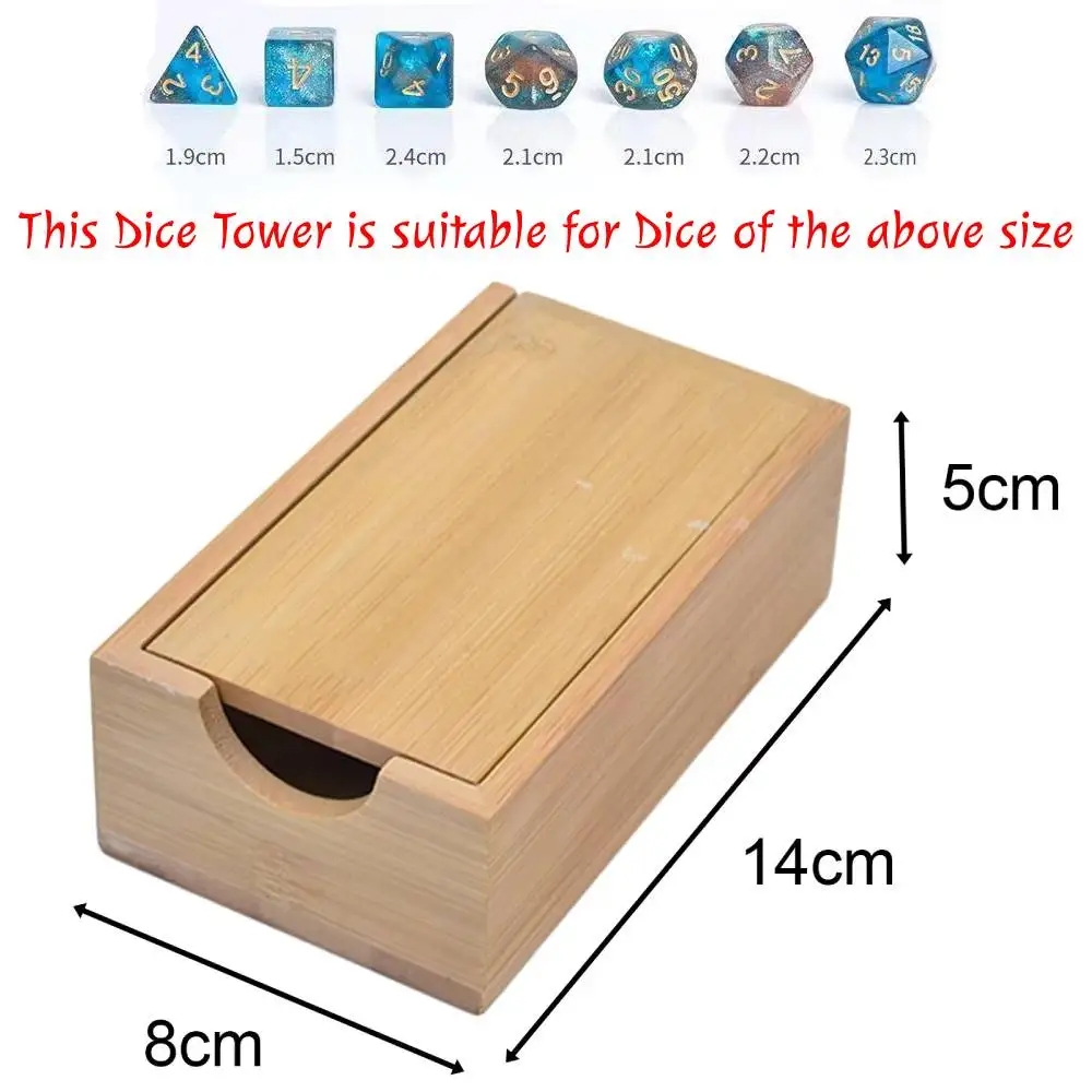 Складная деревянная башня для  – обзор и цена Dice Tower Wooden
