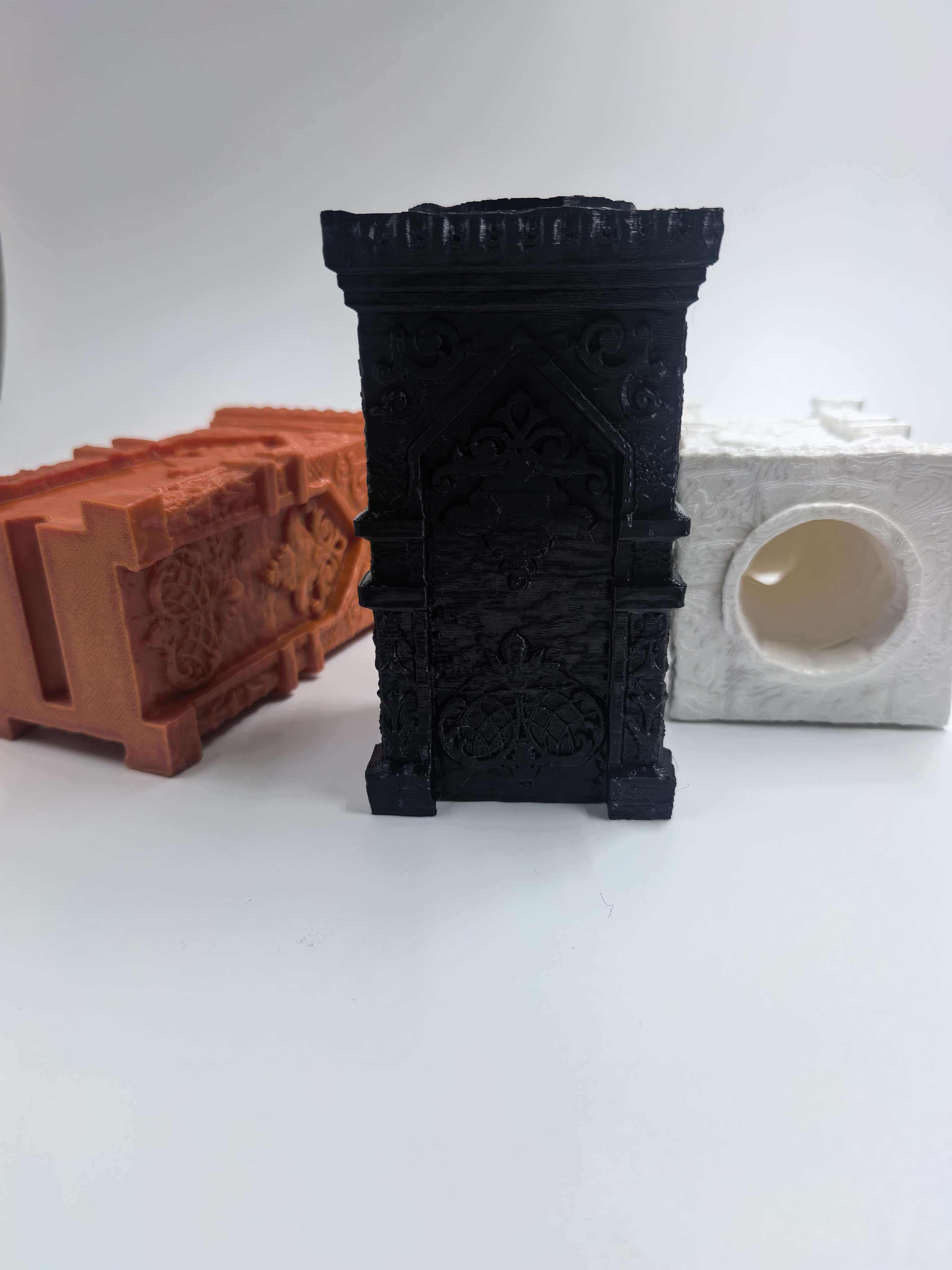 Миниатюрная портативная коробк – обзор и цена Dice Tower Wooden