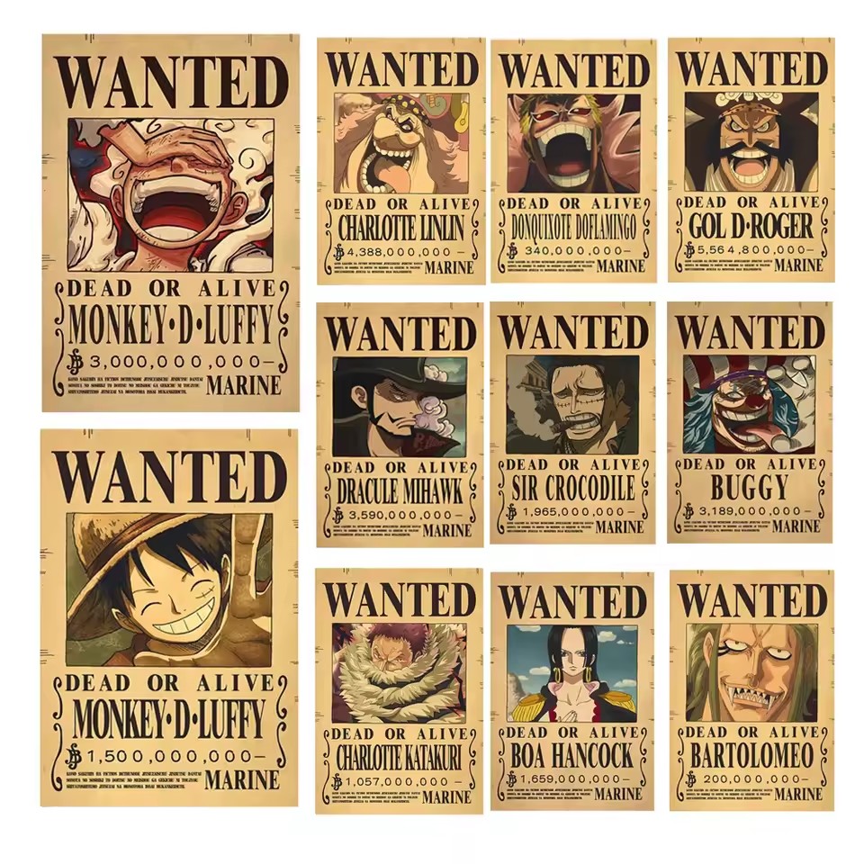 Аниме-постеры «One Piece»: пла – обзор и цена Board Game Vintage