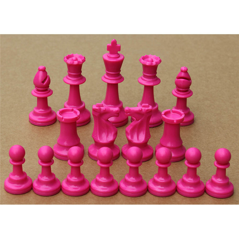 Шахматы пластиковые цветные, 1 – обзор и цена Board Game Queen