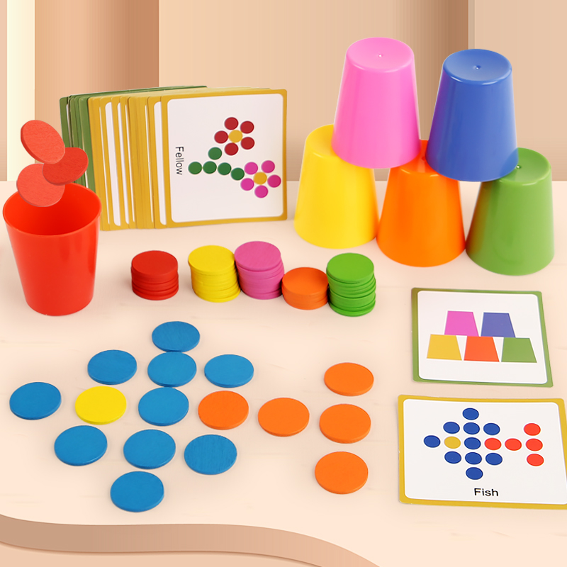 Детская игра с набором стаканч – обзор и цена Board Game Simple